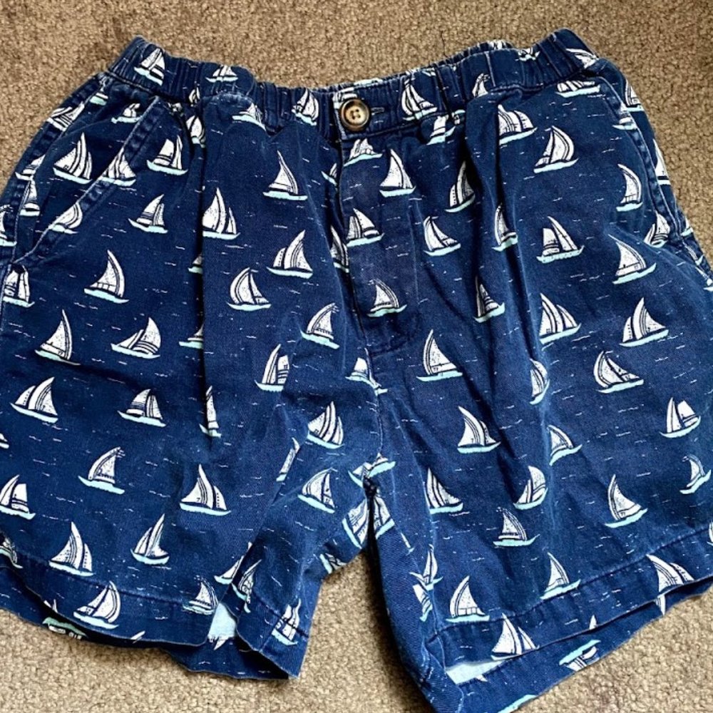 Chubbies 5.5" Sailboat Shorts Small Stretch